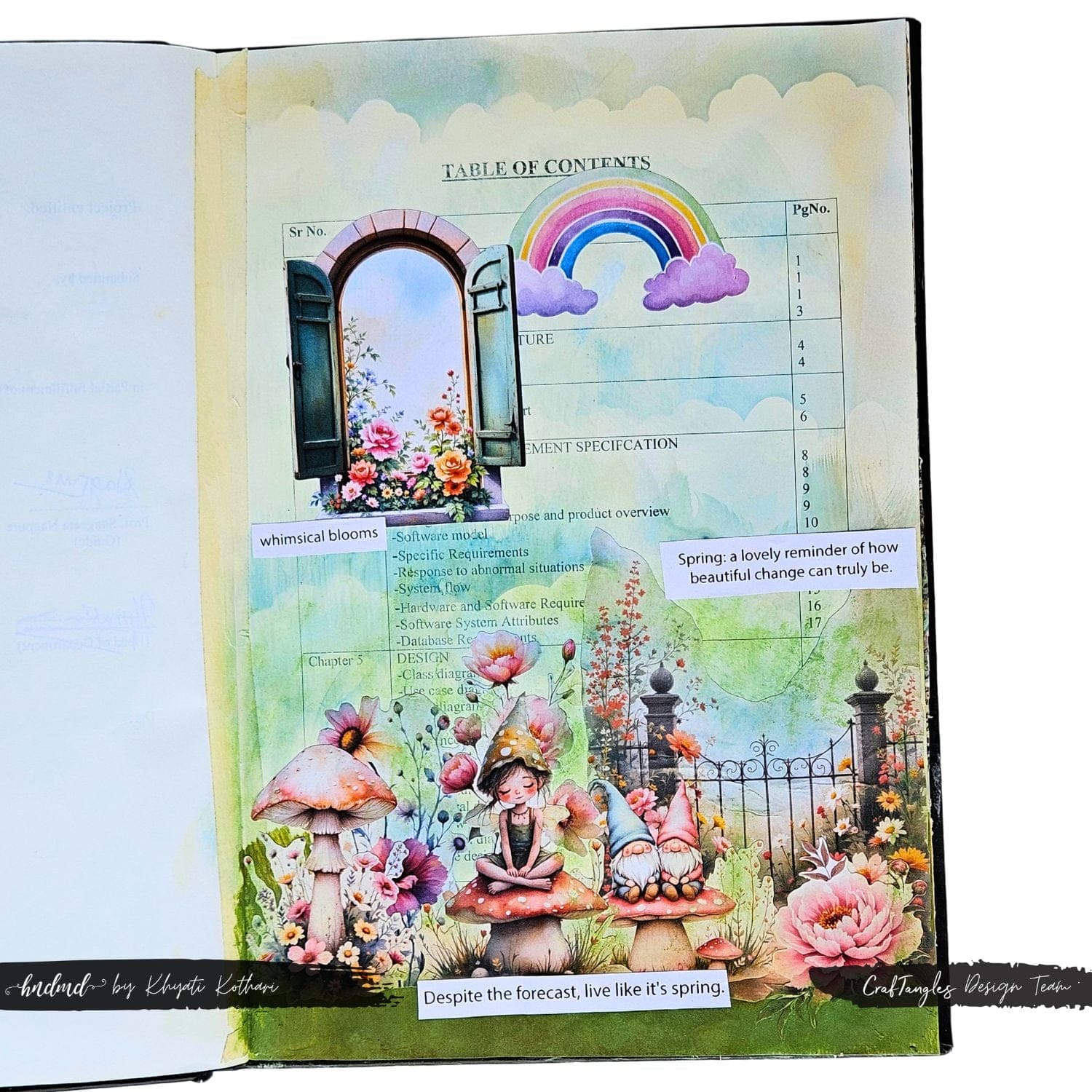 CrafTangles Cut and Collage Books for Journal - Fairy Tales - Spring Vol 1 - Image 15