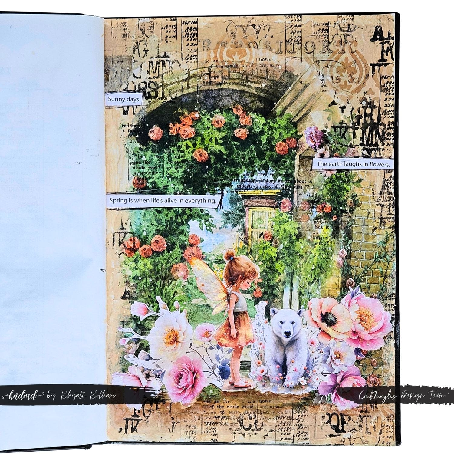 CrafTangles Cut and Collage Books for Journal - Fairy Tales - Spring Vol 1 - Image 16