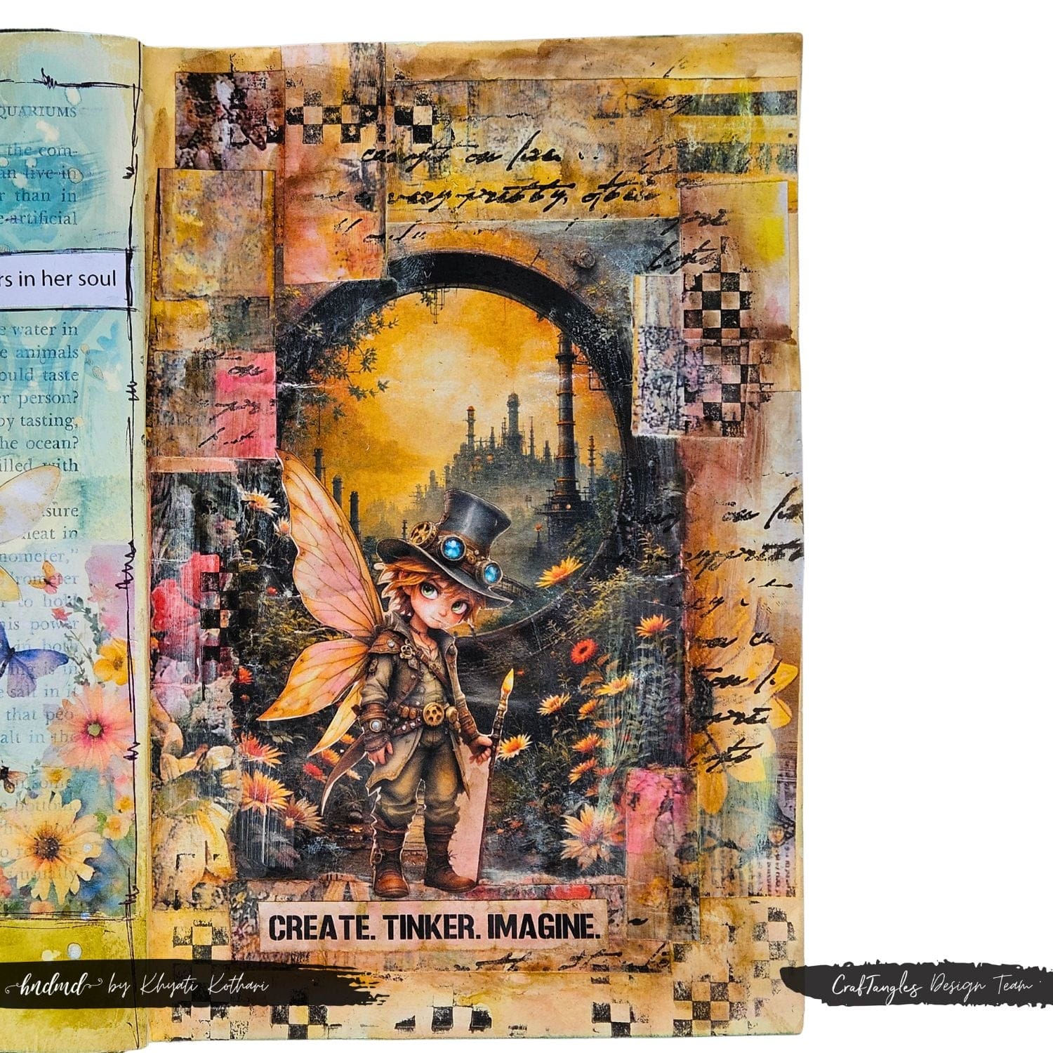 CrafTangles Cut and Collage Books for Journal - Steampunk Life - Image 18