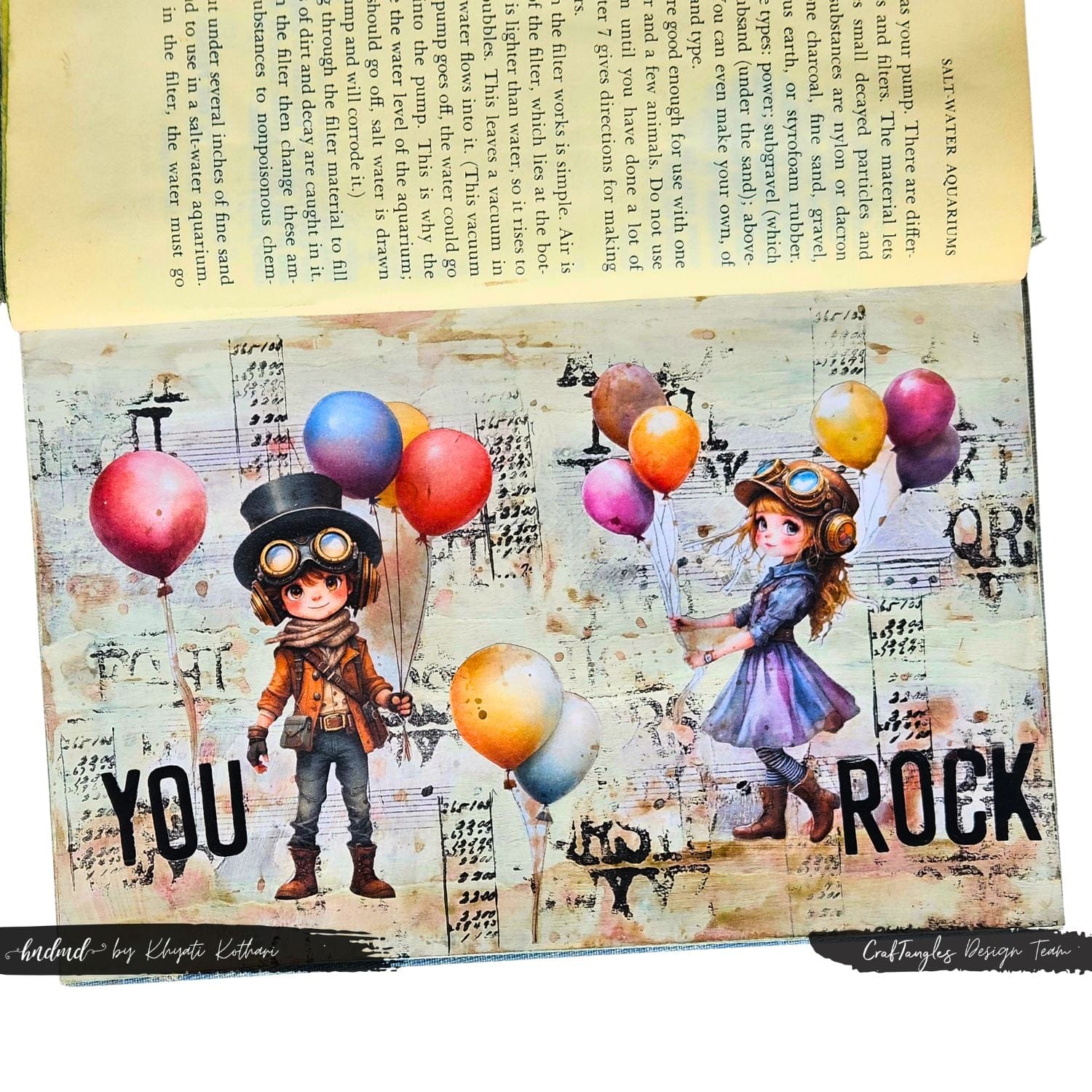 CrafTangles Cut and Collage Books for Journal - Steampunk Life - Image 20