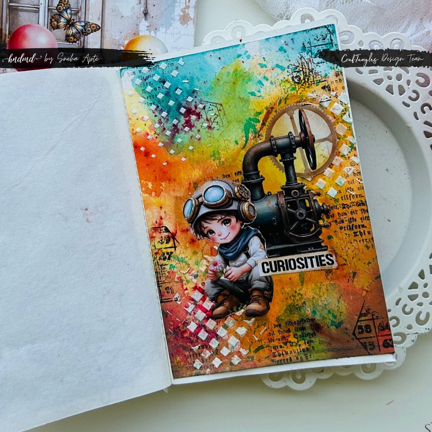 CrafTangles Cut and Collage Books for Journal - Steampunk Life - Image 7