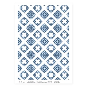 322 Pottery Patterns 10 CrafTangles Tissue napkin paper
