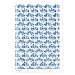 CrafTangles Decoupage Napkin / Tissue / Collage Paper - Pottery Patterns 11