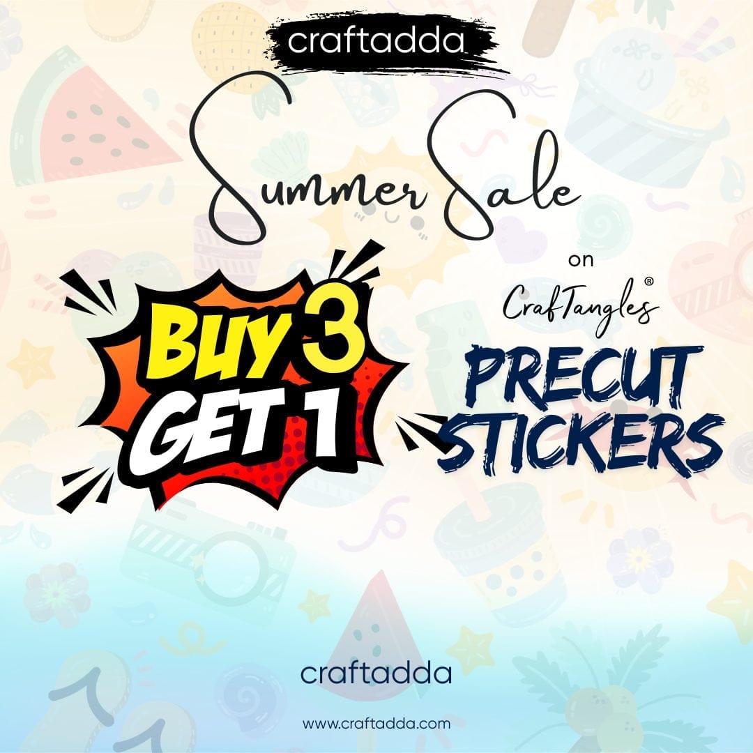 Buy 3 Get 1 Precut Stickers
