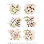 CrafTangles A4 Transfer It Sheets - Exotic Flowers 26